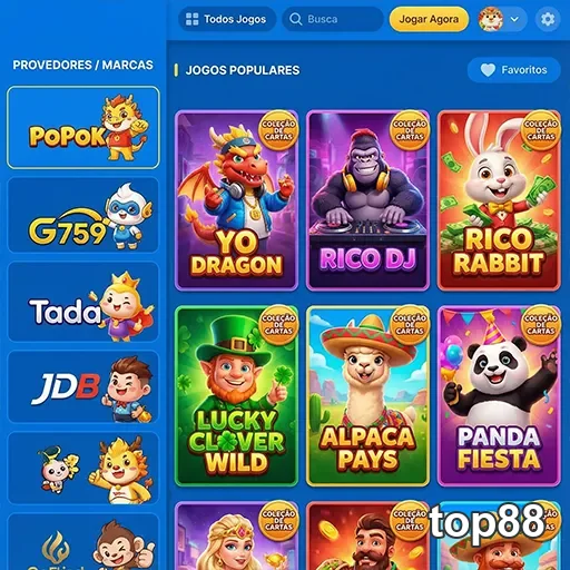Ilustração de Experimente o top88: o aplicativo cassino completo para Android e iOS