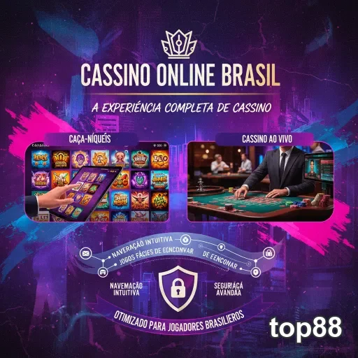 Ilustração de Experimente o top88: o aplicativo cassino completo para Android e iOS