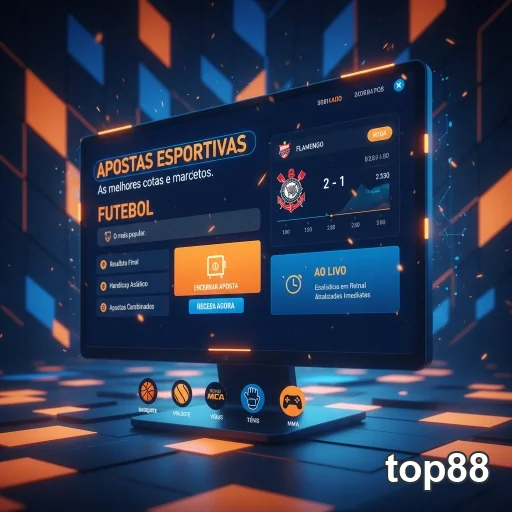 Ilustração de Explore as Melhores Apostas Esportivas com a top88