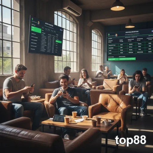 Ilustração de Explore as Melhores Apostas Esportivas com a top88